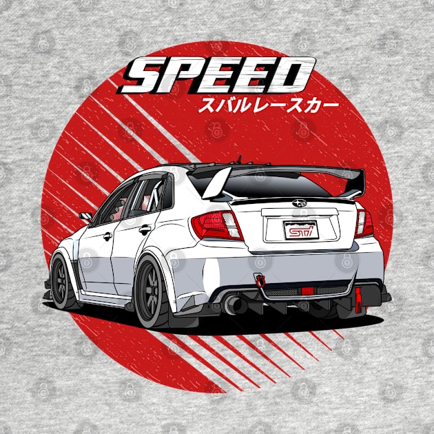 JDM Subie Impreza  WRX STi Stinkeye 2009 by Guyvit